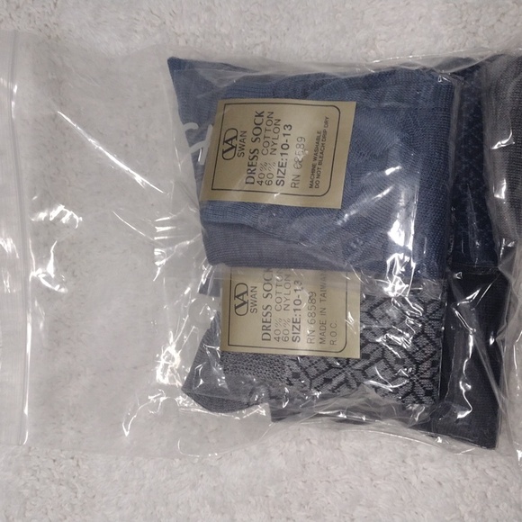 VA Swan Dress Socks Multiple Colors and Patterns 6 Pairs SD#6-6 - Picture 9 of 9